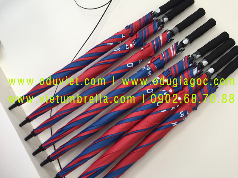 xưởng sản xuất ô dù cầm tay in logo quảng cáo